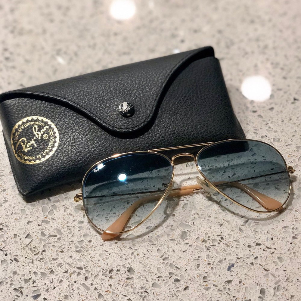 Ray Ban Aviators Gradient